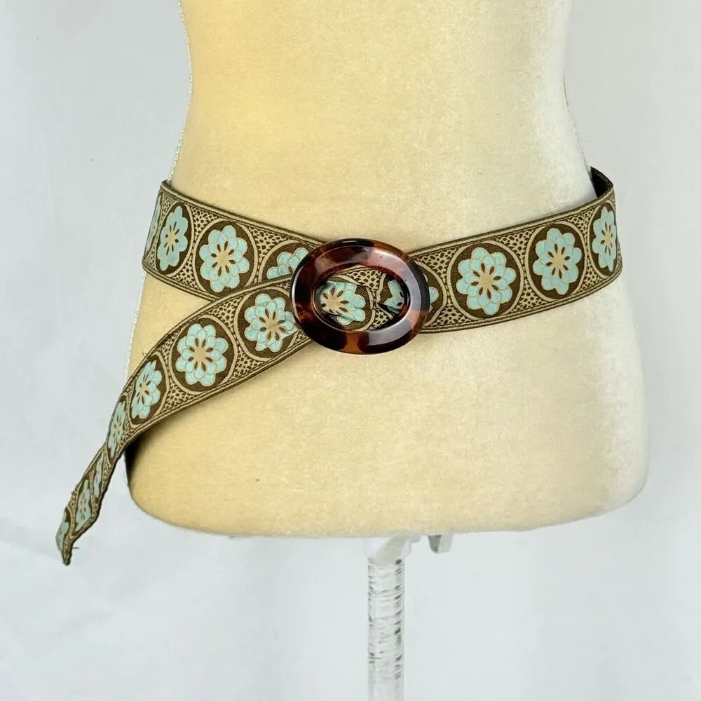 Y2K 2000s New York & Company Belt Women's Size L Bratz Style Fashion Reversible